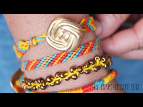 Cómo hacer un set de pulseras de la amistad (vídeotutorial)