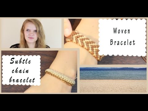 Videotutorial para aprender a hacer una pulsera con cadenas y cuerdas estilo boho