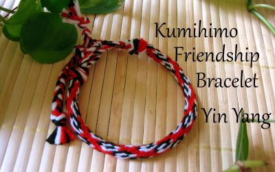 Videotutorial para hacer una pulsera de la amisad Kumihimo con el Yin Yang