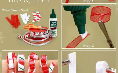 3 pulseras navideñas DIY con sus tutoriales